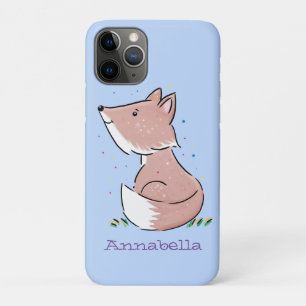 Niedliche Abbildung des Babyfuchs Cartoon Case-Mate iPhone Hülle