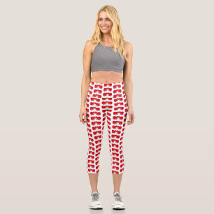 Niedliche Abbildung des Cartoon Capri Leggings