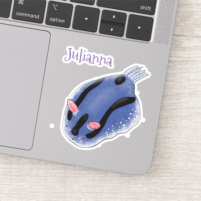 Niedliche Abbildung des Cartoon der Seeschlucht Aufkleber (Detail)