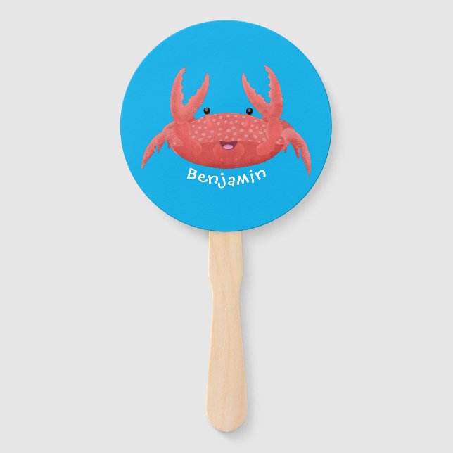 Niedliche Abbildung des Cartoon Fächer (Vorderseite)