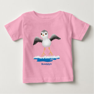 Niedliche Abbildung des Cartoon für Babysandpeter Baby T-shirt