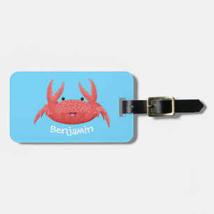 Niedliche Abbildung des Cartoon Gepäckanhänger