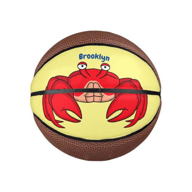 Niedliche Abbildung des Cartoon Mini Basketball (Vorderseite)
