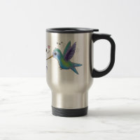 Niedliche Abbildung des Cartoon von Hummingbird