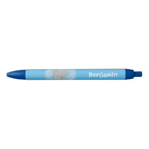 Niedliche Abbildung von Mantarochen und Blasen Car Kugelschreiber