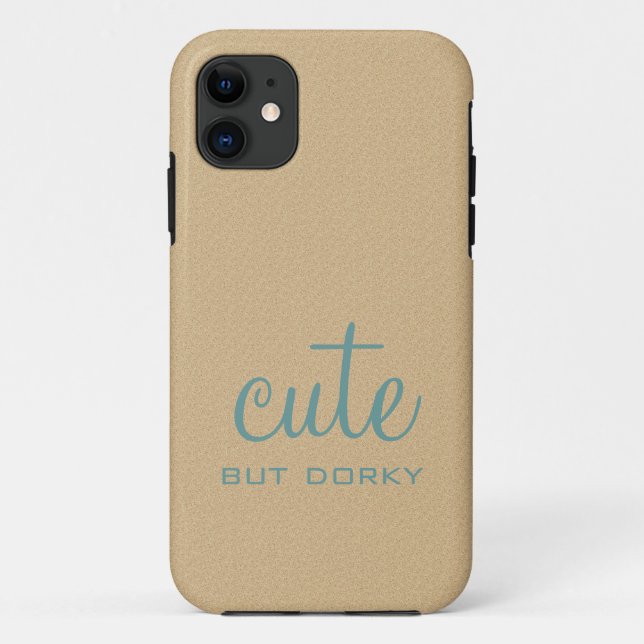 Niedliche, aber Dorky CM iPhone 5 BT ID Fall Case-Mate iPhone Hülle (Rückseite)