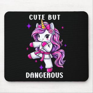 Niedliche, aber gefährliche magische Einhornkoloni Mousepad