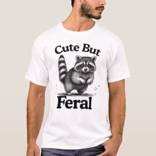 Niedliche aber wilde Funny Meme Zitat, Niedlicher T-Shirt