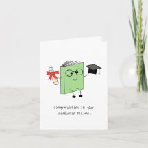 Niedliche Abschluss-Karte