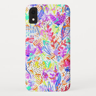 Niedliche abstrakte Blume Case-Mate iPhone Hülle