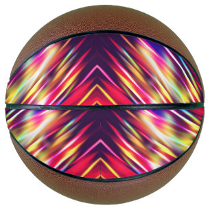 Niedliche abstrakte Linien werfen Kissen iPhone w Basketball