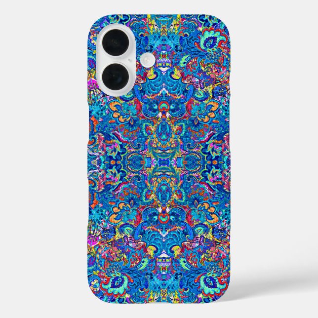 Niedliche abstrakte Malerei Blume Case-Mate iPhone Hülle (Rückseite)