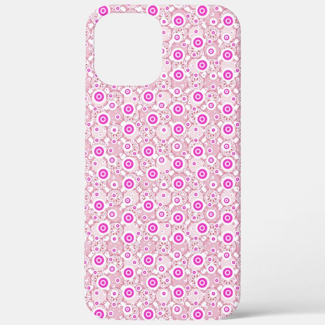 Niedliche abstrakte Pinky-Dots-Muster Case-Mate iPhone Hülle (Rückseite)