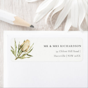 Niedliche Adresse der Bank Watercolor