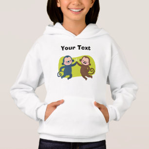 Niedliche Affen Hoodie