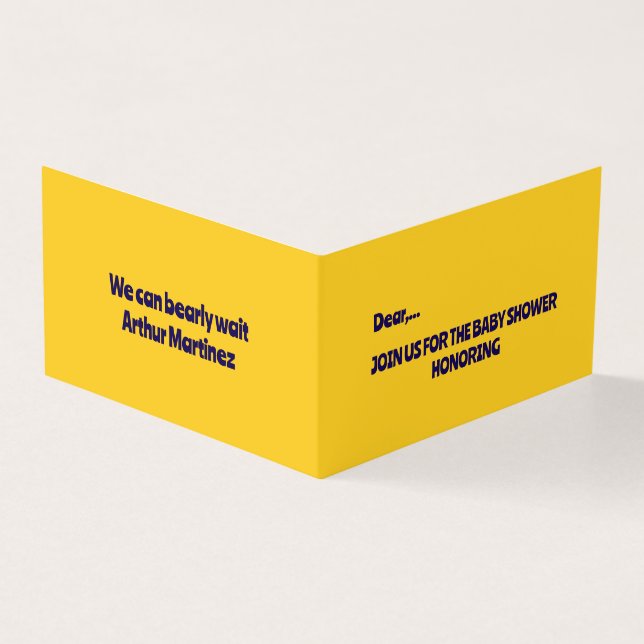 Niedliche Affen Thema Kinderdusche (Vorderseite)