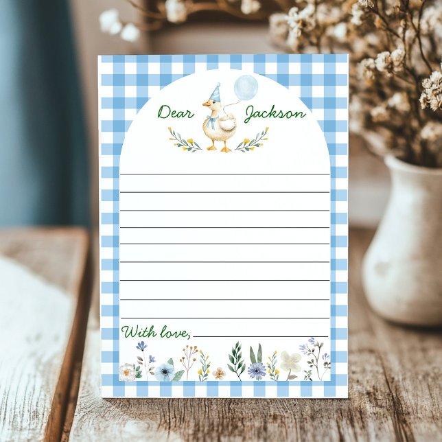 Niedliche Alberne Gans Geburtstagszeit Kapselkarte Dankeskarte (Von Creator hochgeladen)