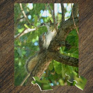 Niedliche Alberne Slap Happy Eichhörnchen fotograf Puzzle