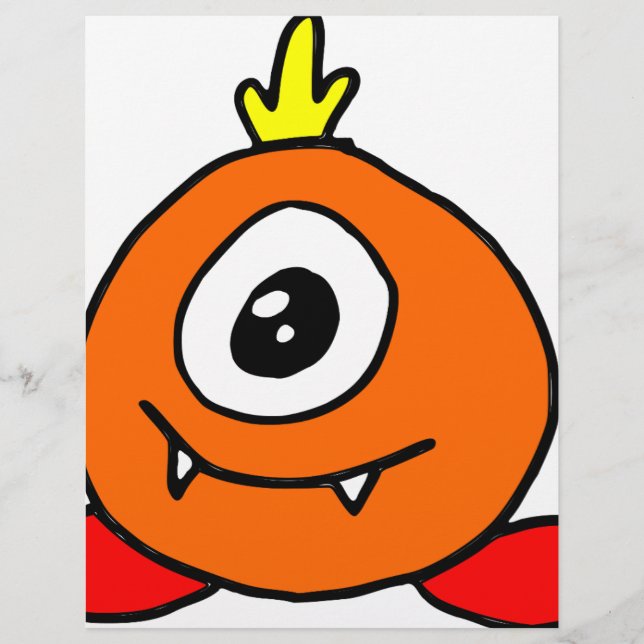 Niedliche Alien (Vorderseite)