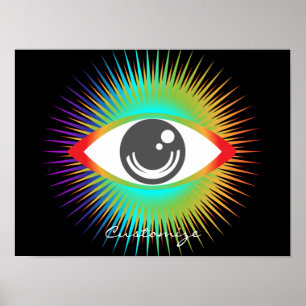 Niedliche Alien Eye Thunder_Cove Poster