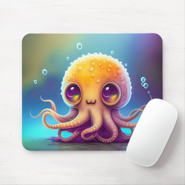 Niedliche Alien | Mousepad (Mit Mouse)