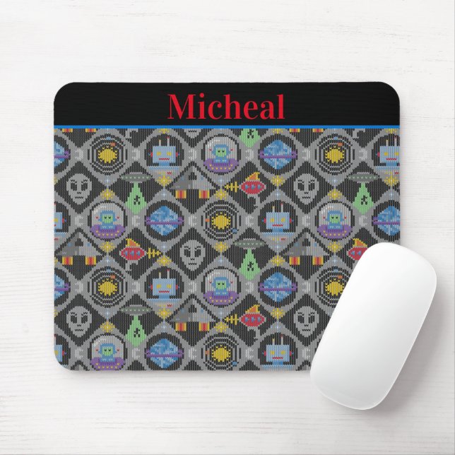 Niedliche Alien Mousepad (Mit Mouse)
