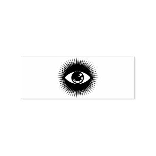 Niedliche Allsehende Alien Eye Thunder_Cove Gummistempel