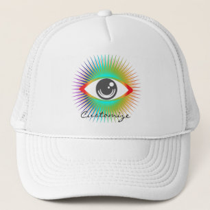 Niedliche Allsehende Alien Eye Thunder_Cove Truckerkappe