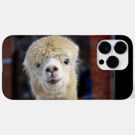 Niedliche Alpaca-Oberfläche Case-Mate iPhone 14 Pro Max Hülle