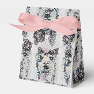 Niedliche Alpacca Llama Girls Geburtstagskuchen Geschenkschachtel