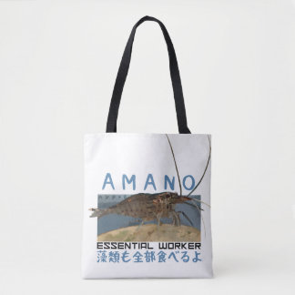 Niedliche Amano Shrimp Essential Worker Art Tasche