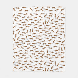 Niedliche Amts Pattern Fleecedecke