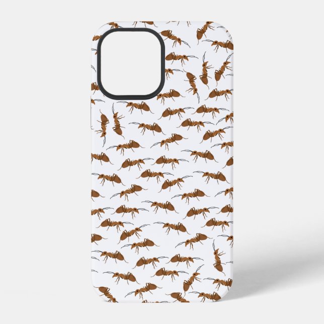 Niedliche Amts Pattern iPhone Hülle (Rückseite)