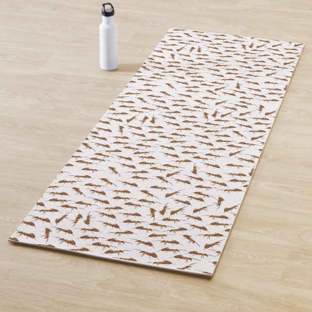 Niedliche Amts Pattern Yogamatte (Beispiel)
