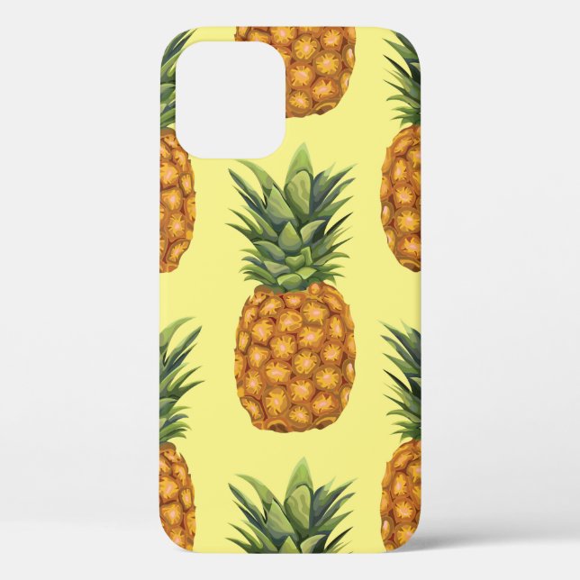 Niedliche Ananas abstrakte Darstellung Case-Mate iPhone Hülle (Rückseite)