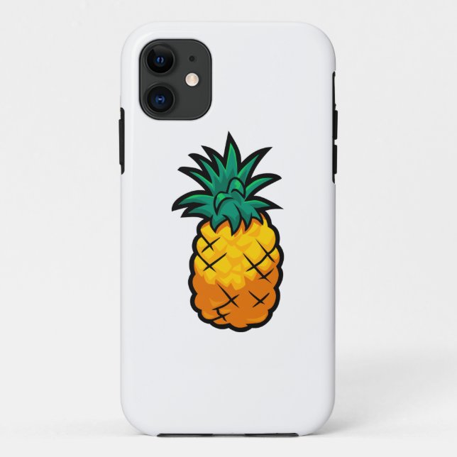 Niedliche Ananas Case-Mate iPhone Hülle (Rückseite)