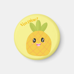 Niedliche Ananas Magnet