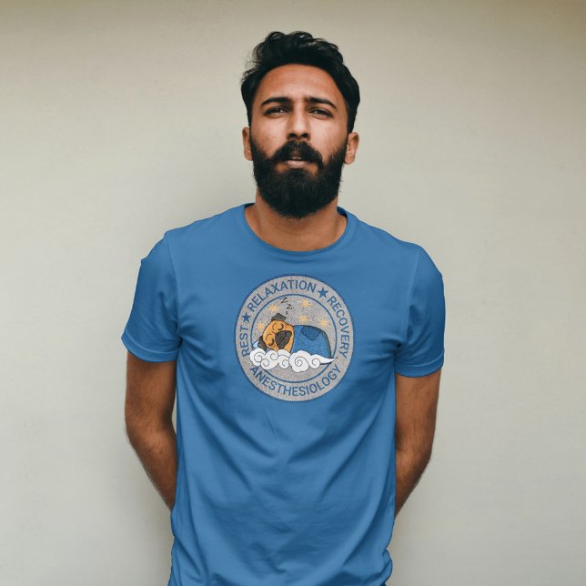 Niedliche Anästhesie / CRNA Erholung Entspannung E T-Shirt (Von Creator hochgeladen)