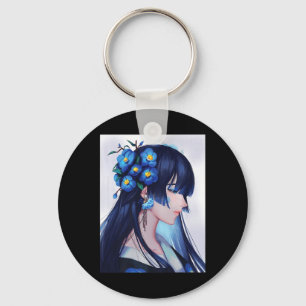 Niedliche Anime Girls Japanisches Kostümgeschenk Schlüsselanhänger