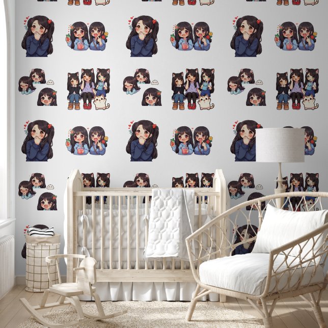 Niedliche Anime Tapete (Kinder)