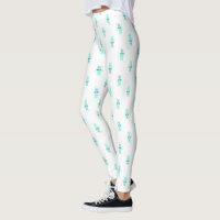 Niedliche animierte Hasen-Leggings
