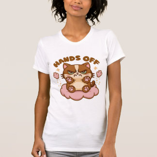 Niedliche antisoziale Katze T-Shirt