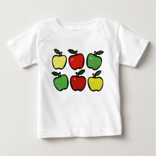 Niedliche Äpfel Baby T-shirt