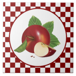 niedliche Apfelküche Fliese