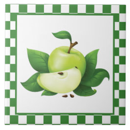 niedliche Apfelküche Fliese