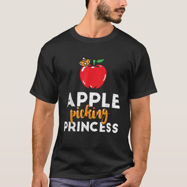 Niedliche Apple-Kommissionierprinzessin für Kleink T-Shirt (Vorderseite)