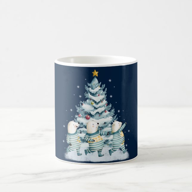 Niedliche Aquarellbären Kaffeetasse (Mittel)