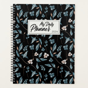 Niedliche Aquarellblumen Planer