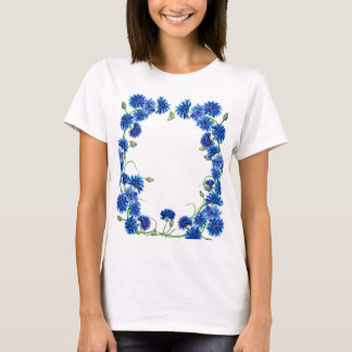 Niedliche Aquarellblumen T-Shirt
