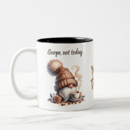 Niedliche Aquarellfarben-Kaffee-Tasse Zweifarbige Tasse